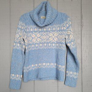 L.L.Bean Women's Wool Blend Turtleneck Long-Sleeve Sweater. Size XS